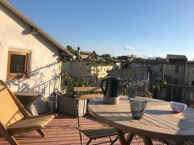 Appartement Avec Terrasse Panoramique Au Coeur De 님 외부 사진